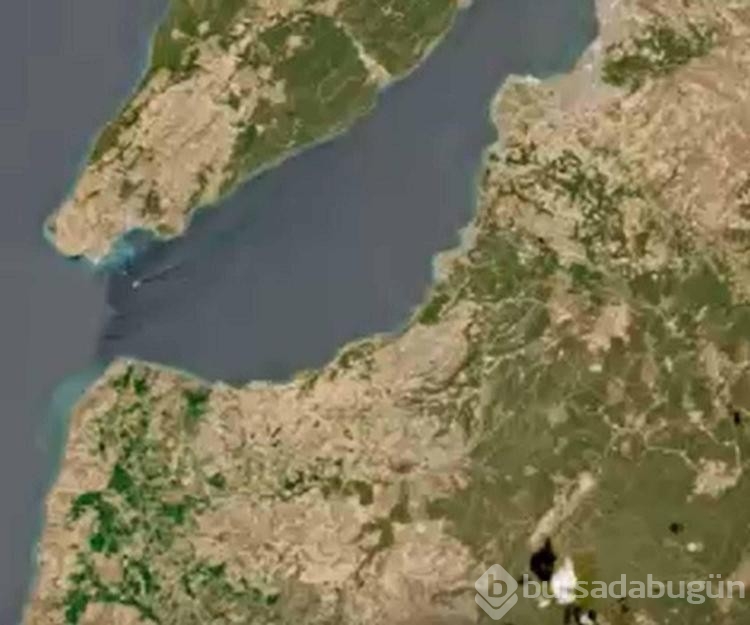 Çanakkale'deki orman yangınlarının verdiği zarar uydu fotoğraflarıyla gözler önüne serildi