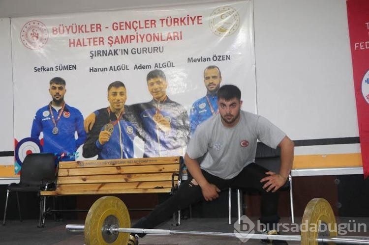 Şırnaklı Sefkan, 12 günde 1 Avrupa, 3 Türkiye rekoru kırdı
