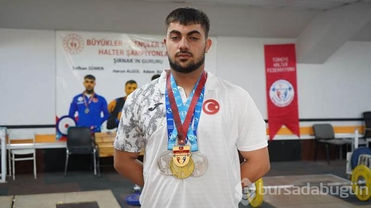 Şırnaklı Sefkan, 12 günde 1 Avrupa, 3 Türkiye rekoru kırdı
