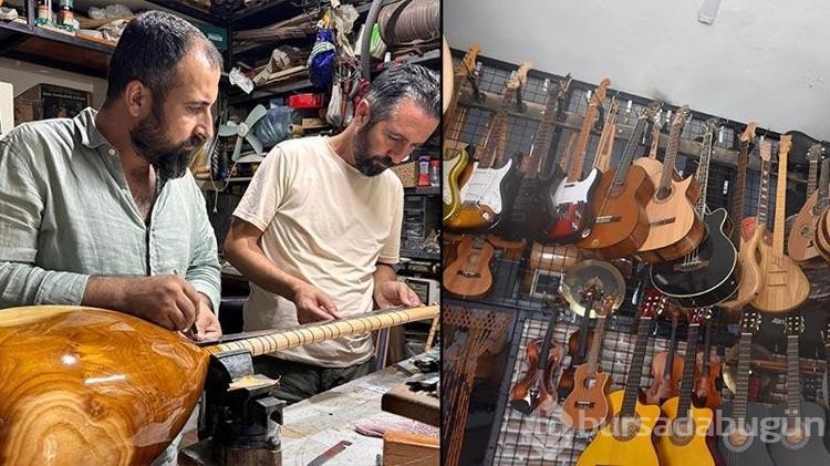 Niğdeli kardeşler, el emeğiyle müzik enstrümanları üretiyor
