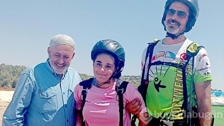 Engelli Nisanur'un akülü tekerlekli sandalye hayali gerçek oldu