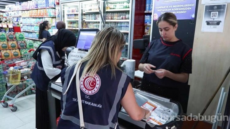 Ticaret Bakanlığı'ndan marketlere etiket denetimi
