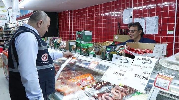 Ticaret Bakanlığı'ndan marketlere etiket denetimi
