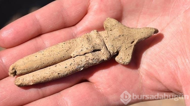 Ulucak Höyüğü'nde 8 bin yıllık Göbeklitepe üslubunda heykelcik
