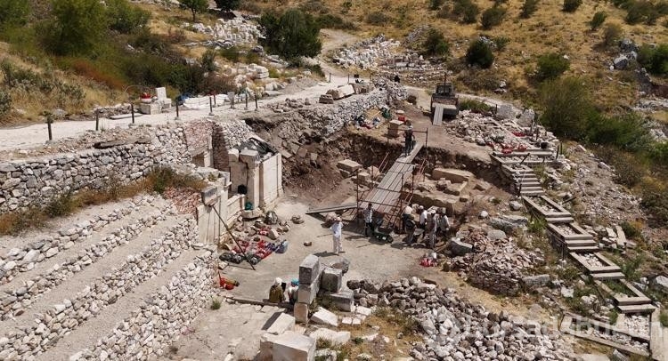 Sagalassos odeonu gün yüzüne çıkarılıyor
