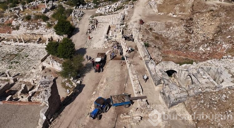 Sagalassos odeonu gün yüzüne çıkarılıyor

