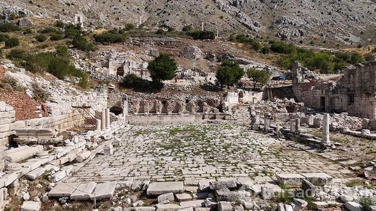 Sagalassos odeonu gün yüzüne çıkarılıyor
