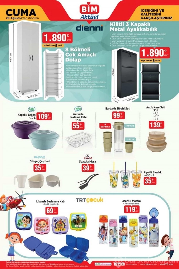 BİM aktüel 26-29 Ağustos kataloğu yayında! İşte 26-29 Ağustos 2025 BİM aktüel indirimleri...