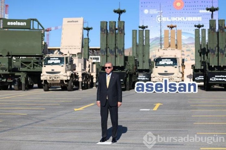 Tarihi anlar! Hava savunmasında büyük adım: Çelik Kubbe gururu...