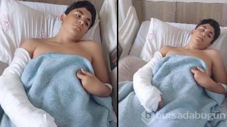 Ataşehir'de koluna demir saplanan çocuk hastaneye kaldırıldı
