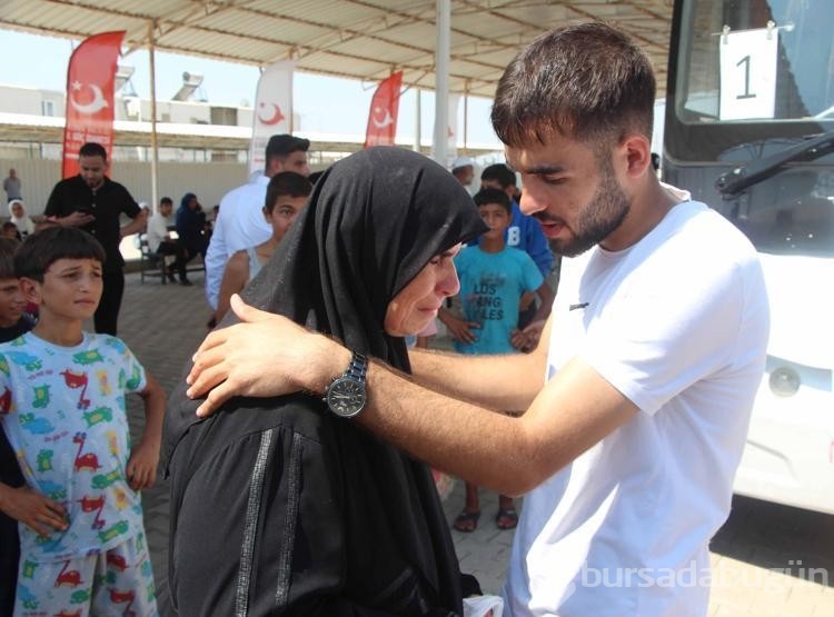 Adana'da 160 Suriyeli ülkelerine uğurlandı
