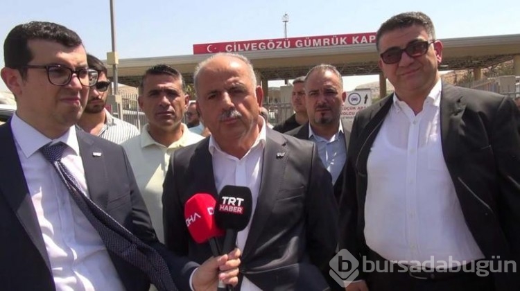 14 yıl aradan sonra Şam'a TIR'la yapılan ilk ihracat