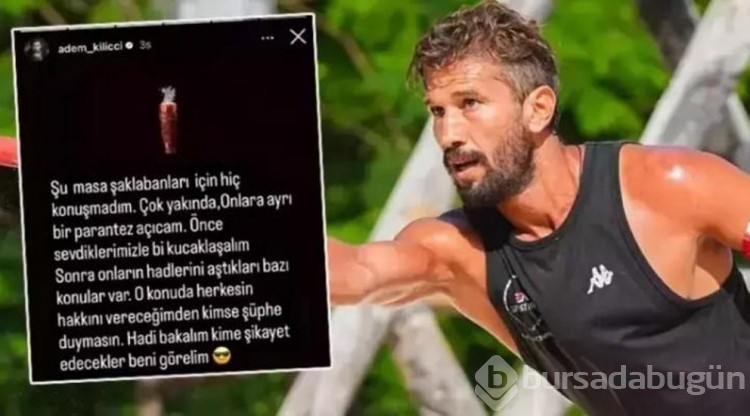 Survivor 2025 şampiyonu Adem Kılıççı'nın imalı paylaşımı olay oldu! kime gönderme yapıldı?