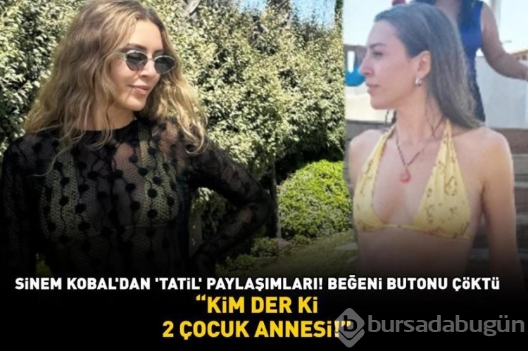 Kim der ki 2 çocuk annesi! Kenan İmirzalıoğlu'nun güzeller güzeli eşi Sinem Kobal fit haliyle dikkat çekti