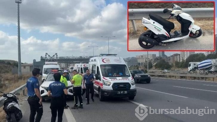 Başakşehir'de hafif ticari araç ile motosiklet çarpıştı: 2 yaralı