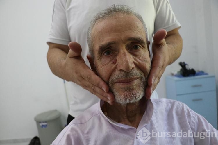 Denetimli serbestlik yükümlülerinden yaşlılara ücretsiz tıraş