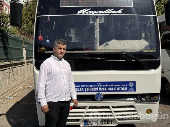 Otobüs şoföründen takdir edilecek hareket