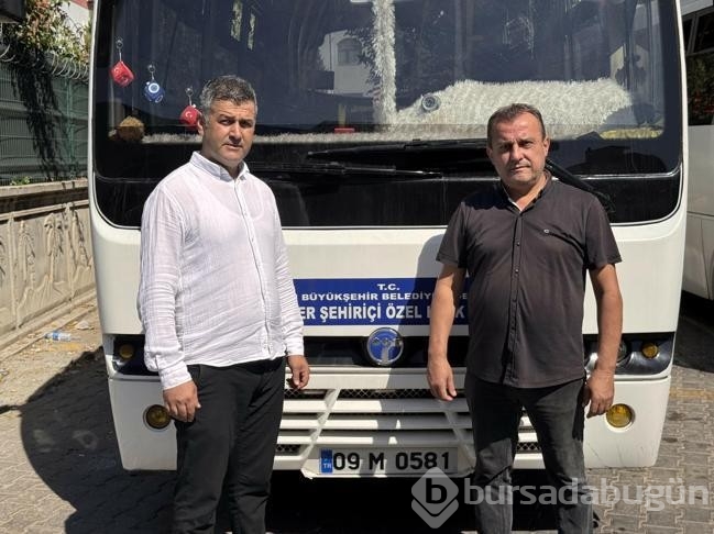 Otobüs şoföründen takdir edilecek hareket