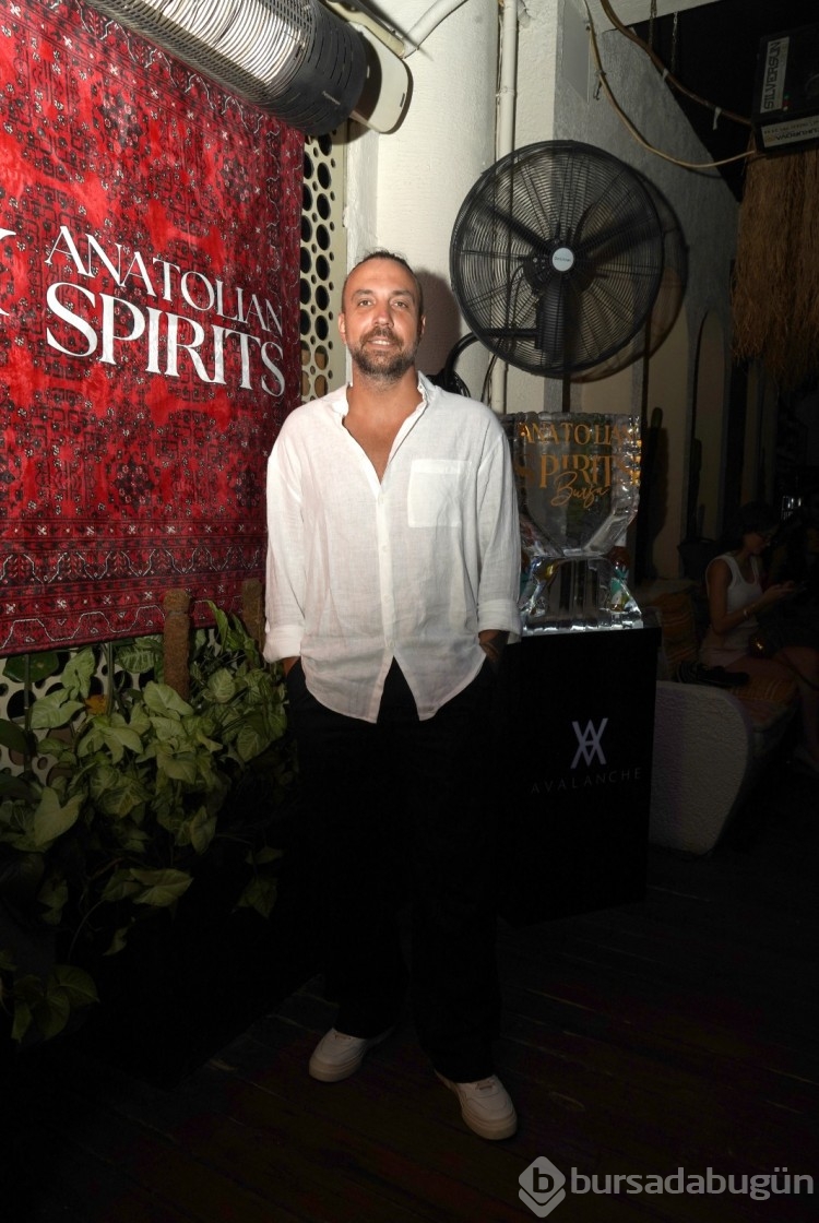 "Anatolian Spirits" etkinliği Bursa'da görkemli bir lansman gecesiyle başladı