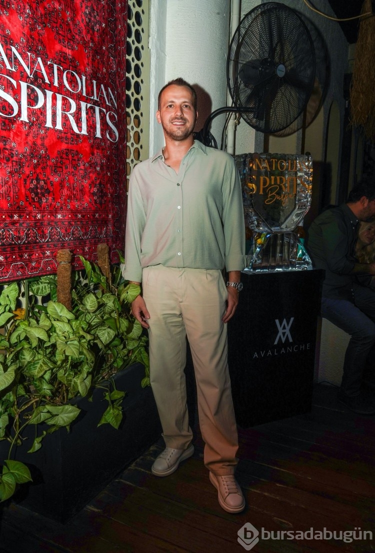 "Anatolian Spirits" etkinliği Bursa'da görkemli bir lansman gecesiyle başladı