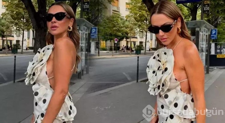 Hadise, Paris tarzıyla sosyal medyayı salladı!