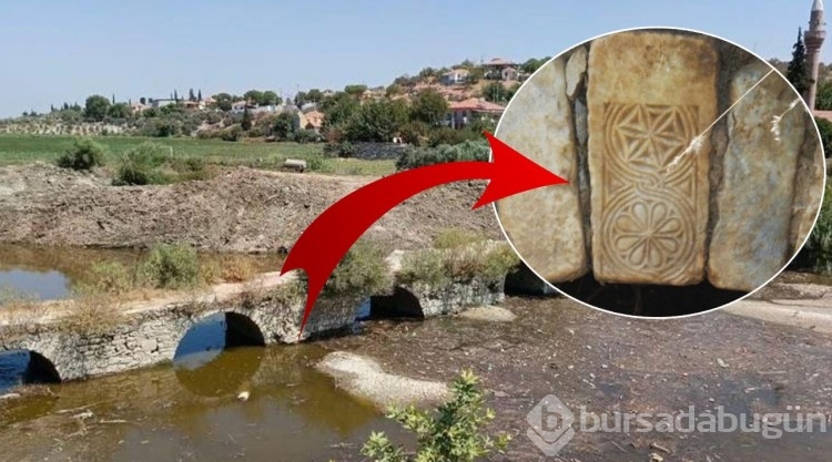 Tarihi köprü temizliğinde dikkat çeken keşif!