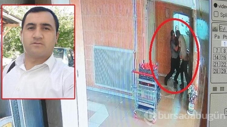 Kayseri'de bina görevlisi cinayetinin görüntüleri ortaya çıktı