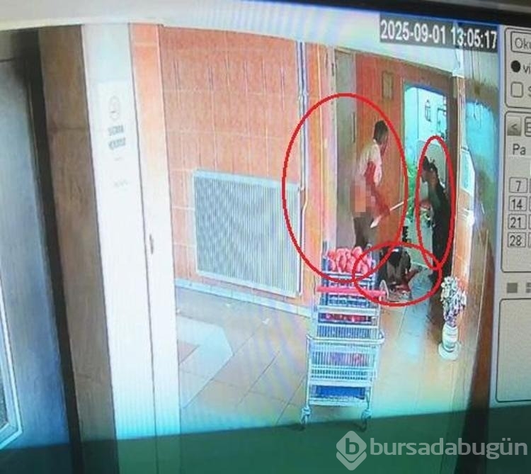 Kayseri'de bina görevlisi cinayetinin görüntüleri ortaya çıktı