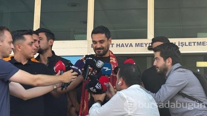 İlkay Gündoğan, Galatasaray için İstanbul'da