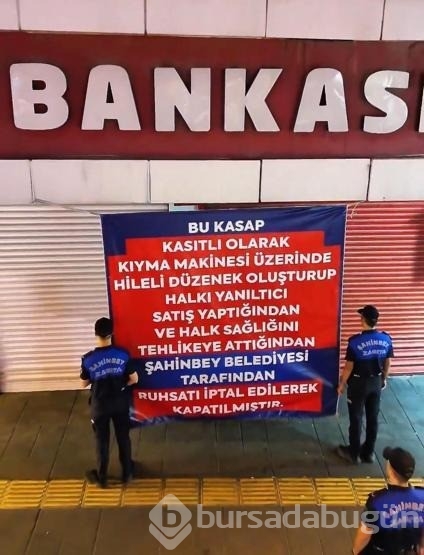 Gaziantep'te kasapta akılalmaz düzenek: Bozuk etleri vatandaşa yedirmiş