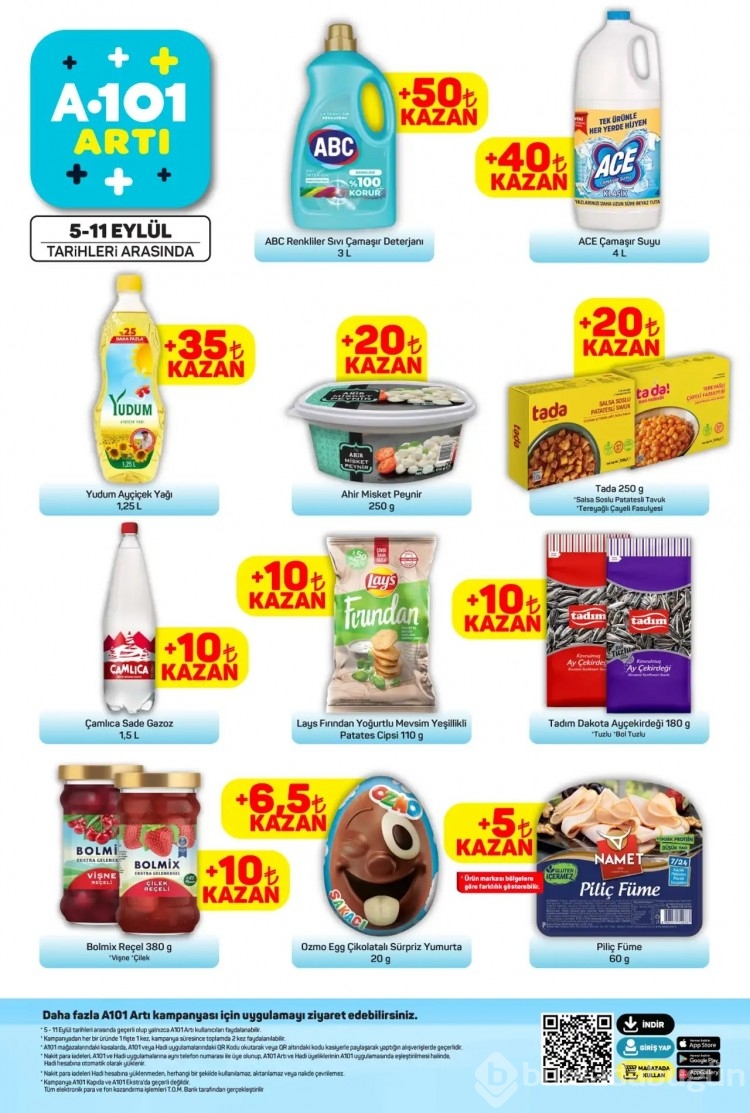Okul öncesi son alışverişler... A101 5 Eylül 2025 Cuma aktüel kataloğunda hangi ürünler var?
