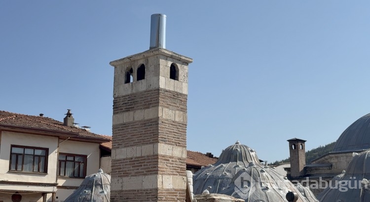Tarihi hamam 453 yıl sonra farklı bir yöntemle ısıtıldı