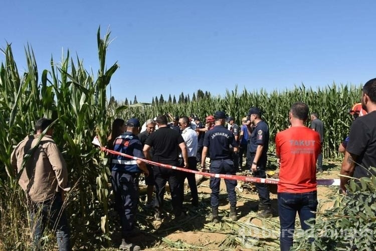 İzmir'deki uçak kazasının görüntüleri ortaya çıktı