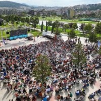 Milli heyecan ve Bursaspor maçı dev ekrana yansıdı