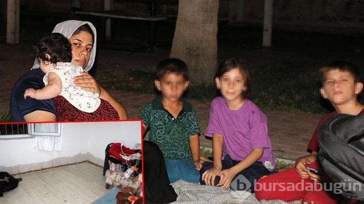 Evini lağım suyu bastı, 4 çocuğuyla sokakta kaldı