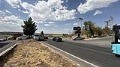 Yola kontrolsüz giren kamyonet, çarptığı otomobili karşı yola fırlattı
