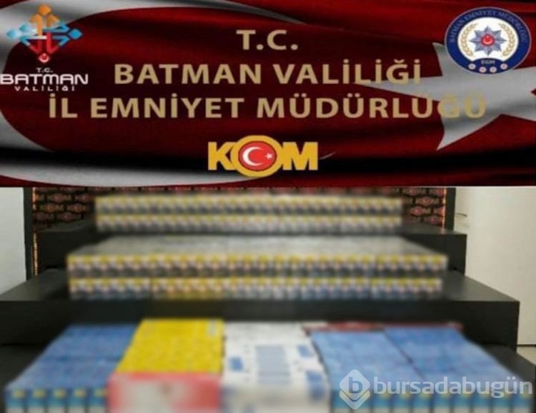 Cips kolisinden binlerce paket kaçak sigara çıktı