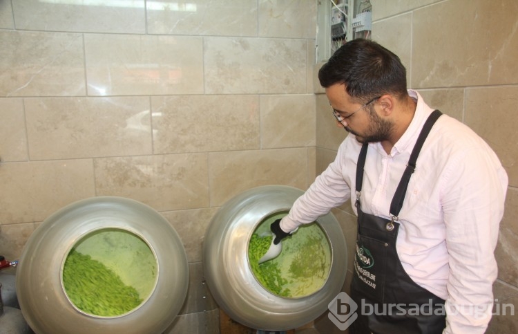 Antep fıstıklı badem şekerine ilgi büyük