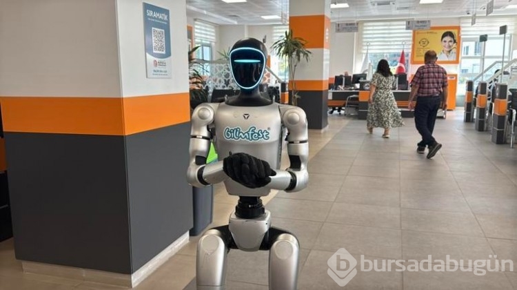 Robot Festman'a fahri kimlik belgesi