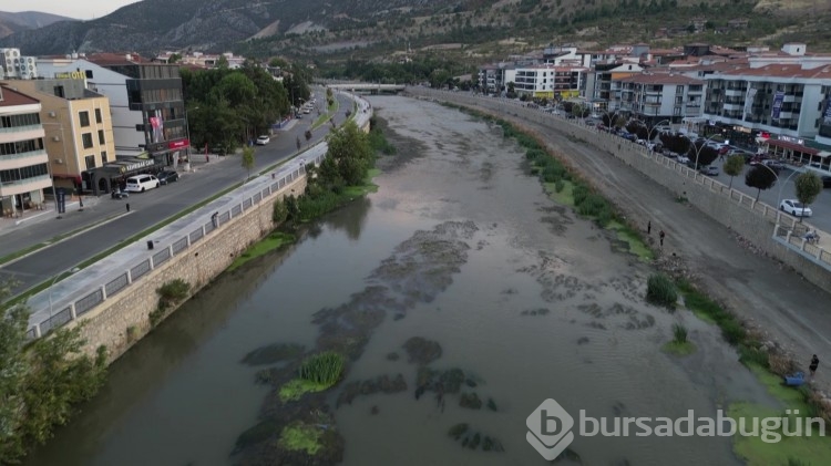 Kuraklık Yeşilırmak'ı vurdu