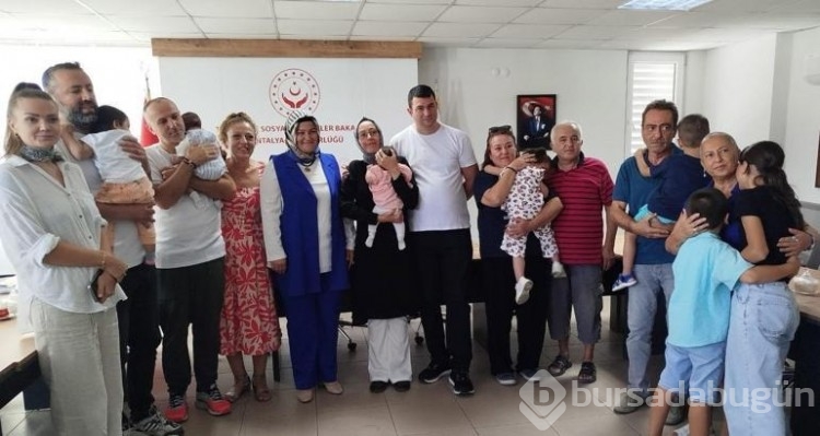 Devlet korumasındaki Begüm bebeğin kokusuyla annelik sevinci yaşadı