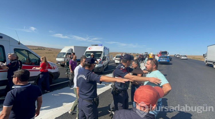Çorlu'da zincirleme kaza: 6 yaralı