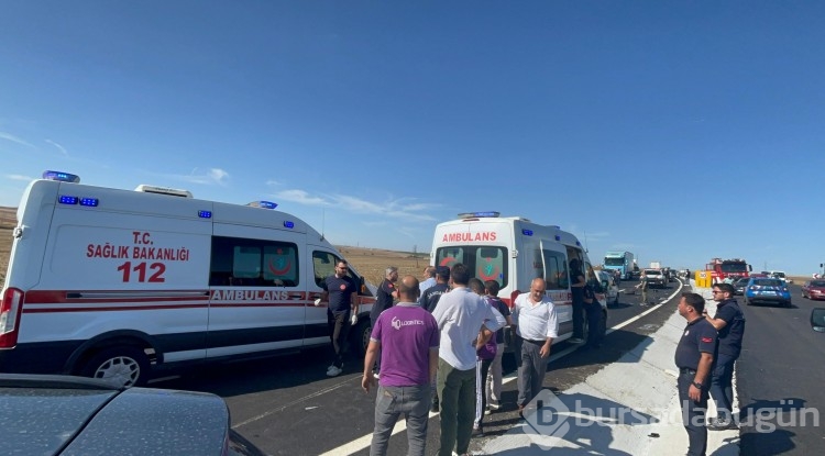 Çorlu'da zincirleme kaza: 6 yaralı