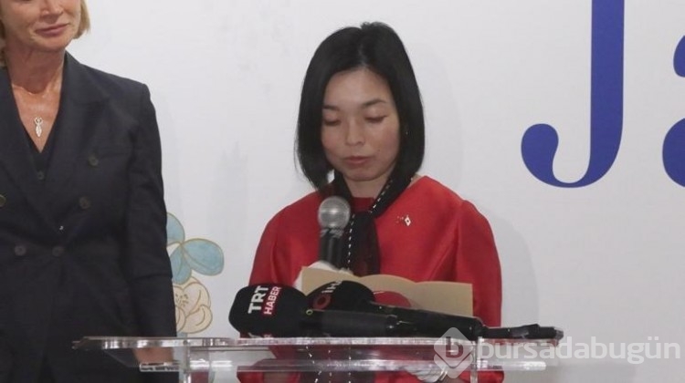 Japonya Prensesi Akiko Mikasa, Türkiye'de sergi açılışına katıldı