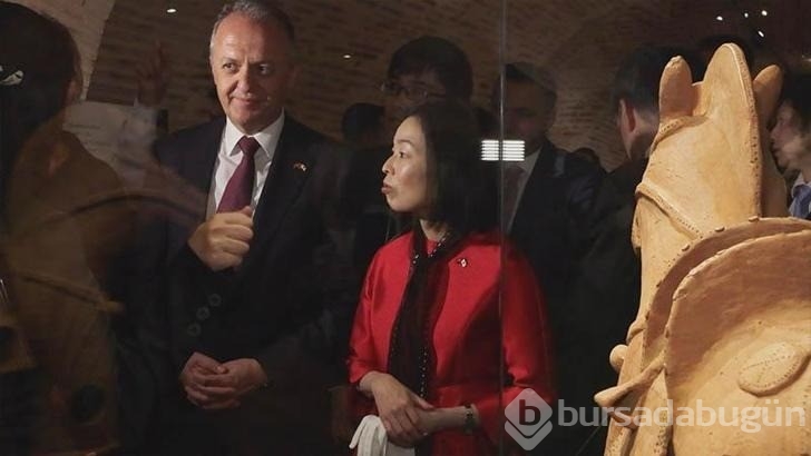 Japonya Prensesi Akiko Mikasa, Türkiye'de sergi açılışına katıldı
