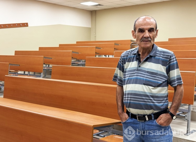 60 yaşında üniversite öğrencisi oldu