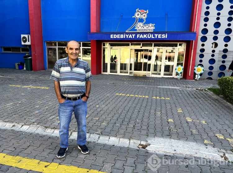 60 yaşında üniversite öğrencisi oldu