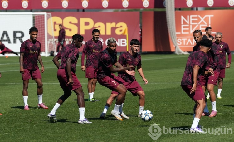 Galatasaray, Eintracht Frankfurt maçı hazırlıklarını tamamladı