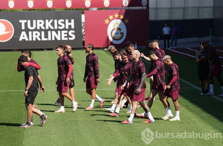 Galatasaray, Eintracht Frankfurt maçı hazırlıklarını tamamladı