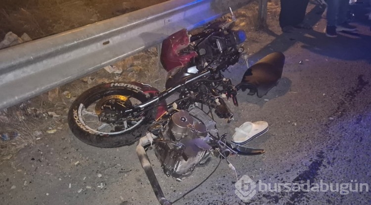  17 yaşındaki motosikletliyi hayattan koparan feci kaza kameraya yansıdı